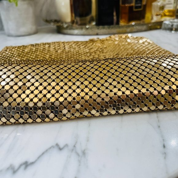 ❌SOLD❌VTG gold mesh evening puse - Picture 5 of 13